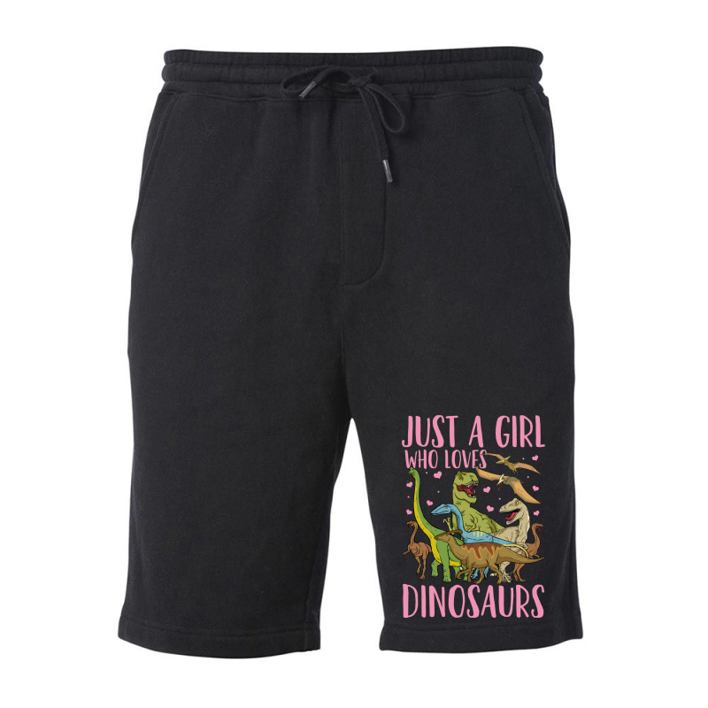 Dinosaurs Dinosaur Lover Paleontologist Retro Fleece Short | Artistshot