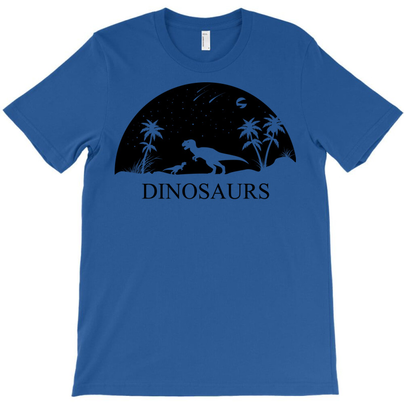 Dinosaurs Under The Stars 80s T-shirt | Artistshot