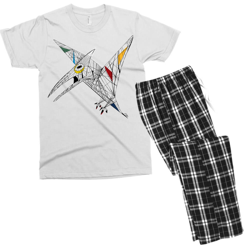 Dino Technics Funny Men's T-shirt Pajama Set | Artistshot