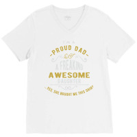 Dad Trending Nostalgia V-neck Tee | Artistshot