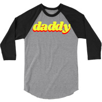 Daddy Humor 3/4 Sleeve Shirt | Artistshot