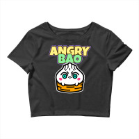 Angry Bao Dumpling Girl Crop Top | Artistshot