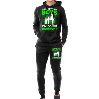 Fathers Day Dad Of Two Boys Im Going Bankrupt Dad Hoodie & Jogger Set | Artistshot