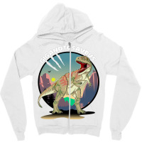 Giganotosaurus Dinosaur Design With Background Coo Zipper Hoodie | Artistshot