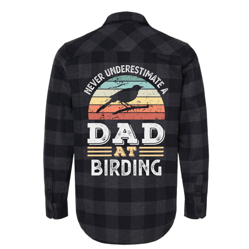 Funny Dad At Birding Fathers Day Gift Men Yellow Flannel Shirt | Artistshot