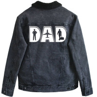 Pilot Dad Fathers Day Boy Unisex Sherpa-lined Denim Jacket | Artistshot