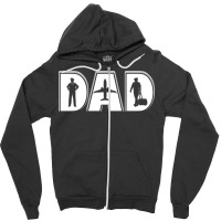 Pilot Dad Fathers Day Boy Zipper Hoodie | Artistshot