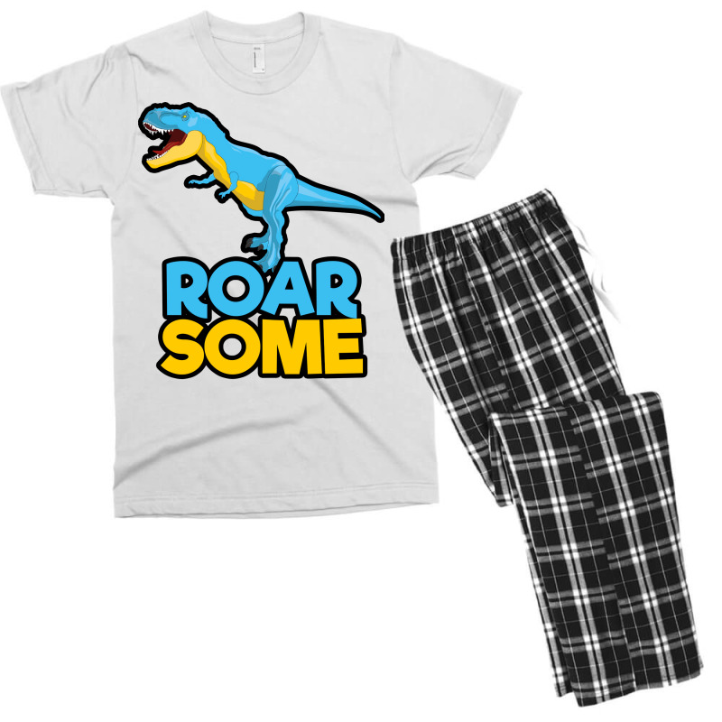 Roarsome Vibrant Humor Men's T-shirt Pajama Set | Artistshot