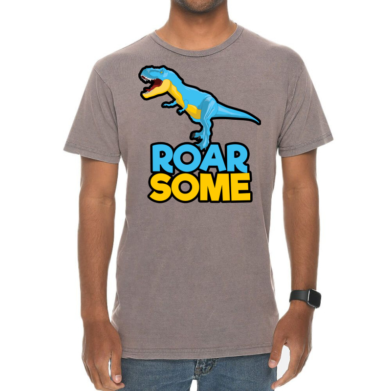 Roarsome Vibrant Humor Vintage T-shirt | Artistshot