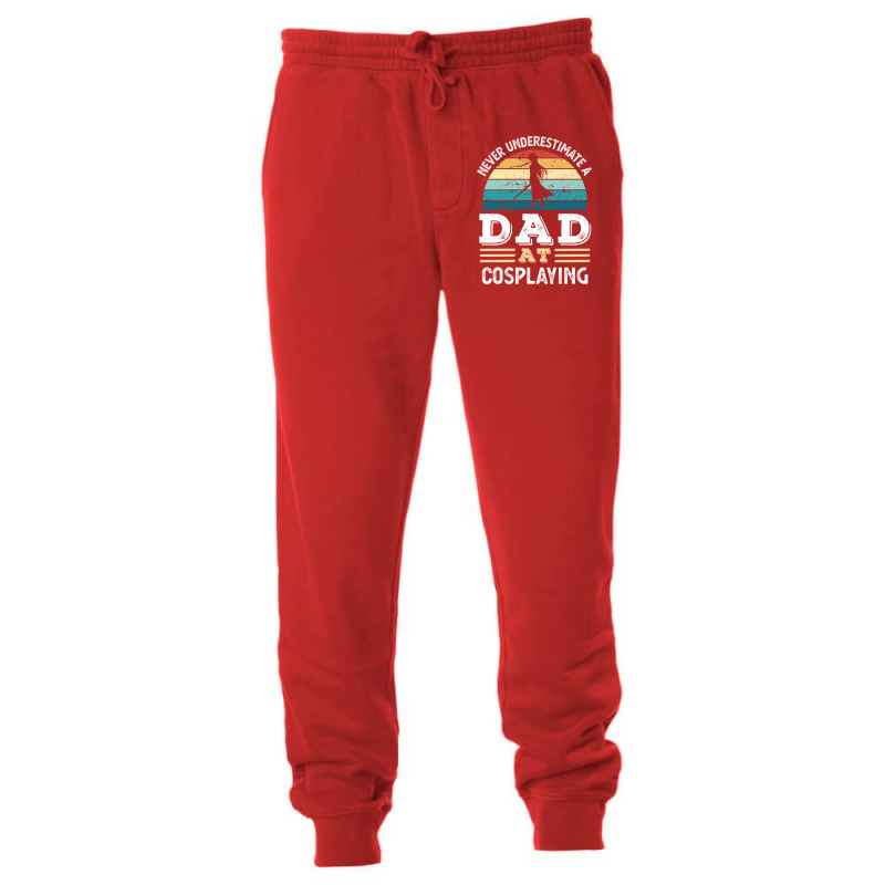 Funny Dad At Cosplaying Fathers Day Gift Men Green Unisex Jogger | Artistshot