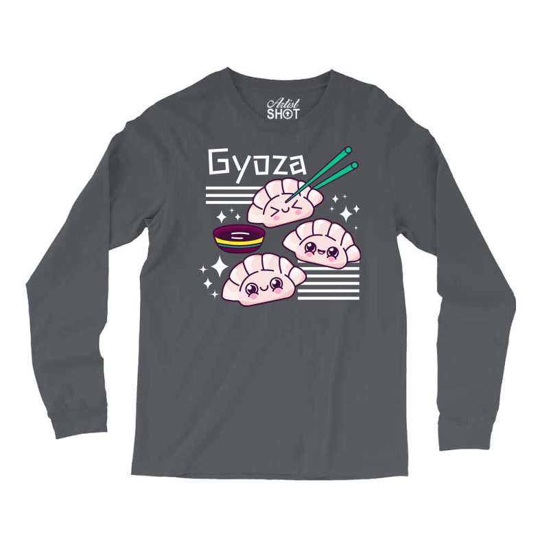 Gyoza Lover Quote Long Sleeve Shirts | Artistshot