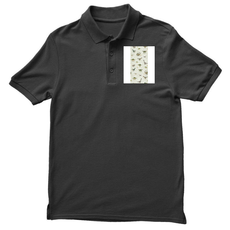 Ditsy Dinosaur Travel Men's Polo Shirt | Artistshot