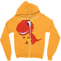 Dinosaur Lover Design Girl Zipper Hoodie | Artistshot