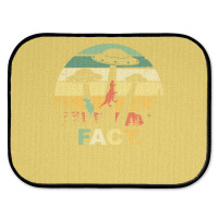 Dinosaur Ufo Abduction Vintage Blue Rear Car Mat | Artistshot