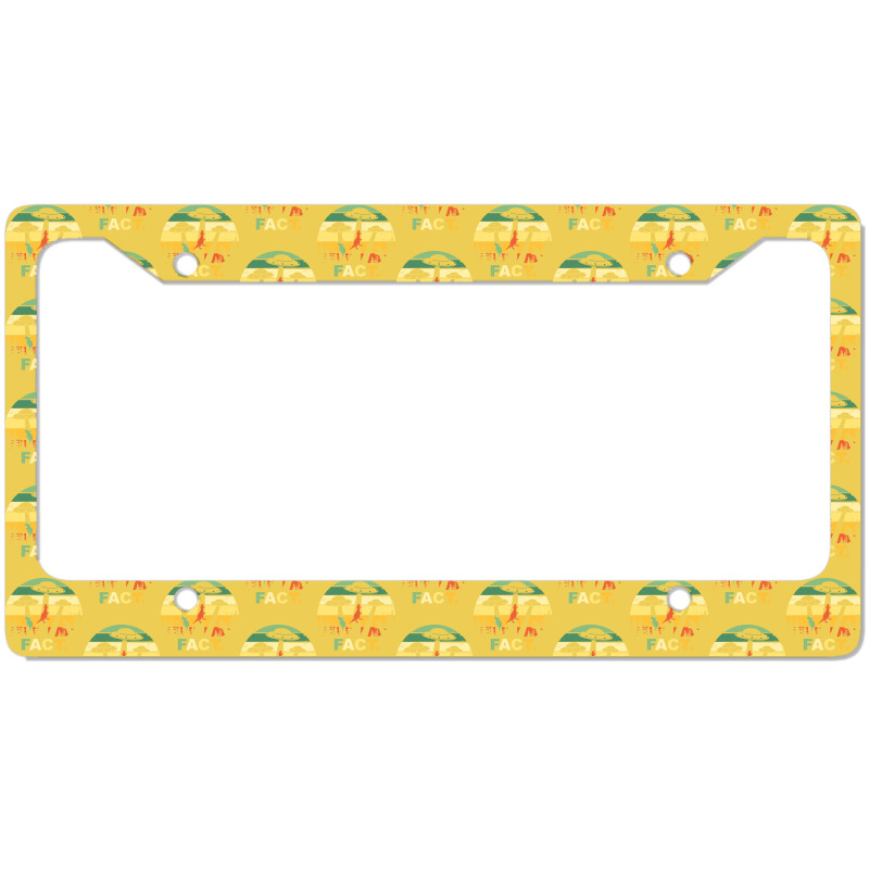 Dinosaur Ufo Abduction Vintage Blue License Plate Frame | Artistshot