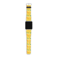 Dinosaur Ufo Abduction Vintage Blue Apple Watch Band | Artistshot