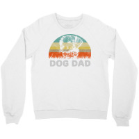 Retro Style Dog Dad Gift For Dog Lover Design Nost Crewneck Sweatshirt | Artistshot