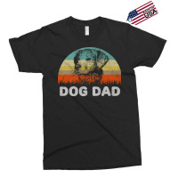 Retro Style Dog Dad Gift For Dog Lover Design Nost Exclusive T-shirt | Artistshot