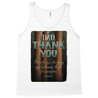 Thanks Dad Yellow Tank Top | Artistshot