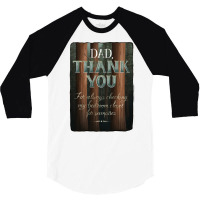 Thanks Dad Yellow 3/4 Sleeve Shirt | Artistshot