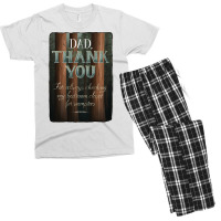 Thanks Dad Yellow Men's T-shirt Pajama Set | Artistshot