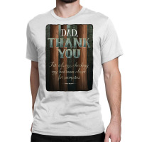 Thanks Dad Yellow Classic T-shirt | Artistshot