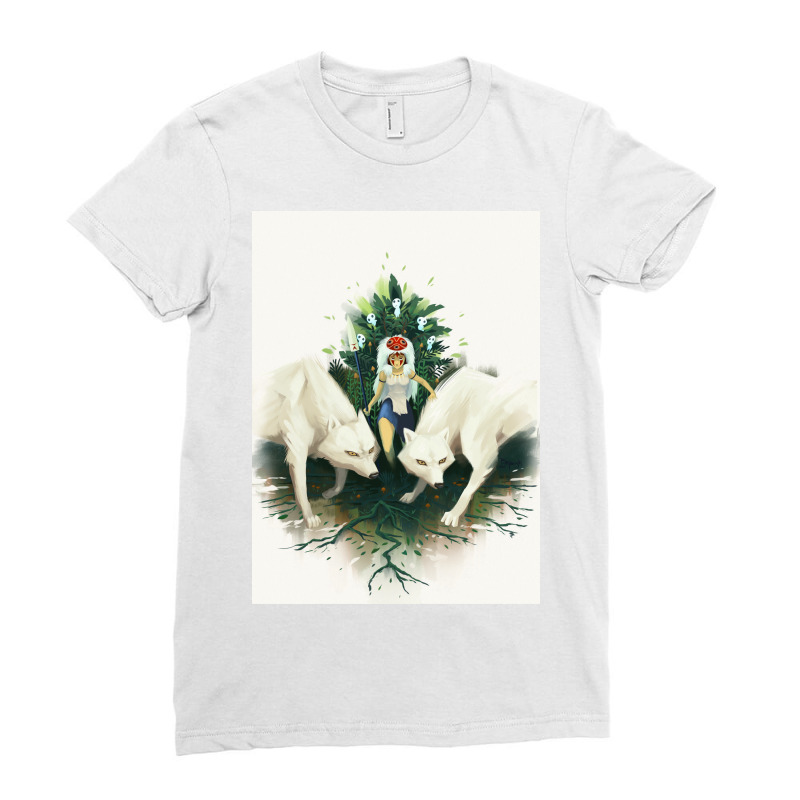 Forest Army Ladies Fitted T-Shirt by aquthni7 | Artistshot