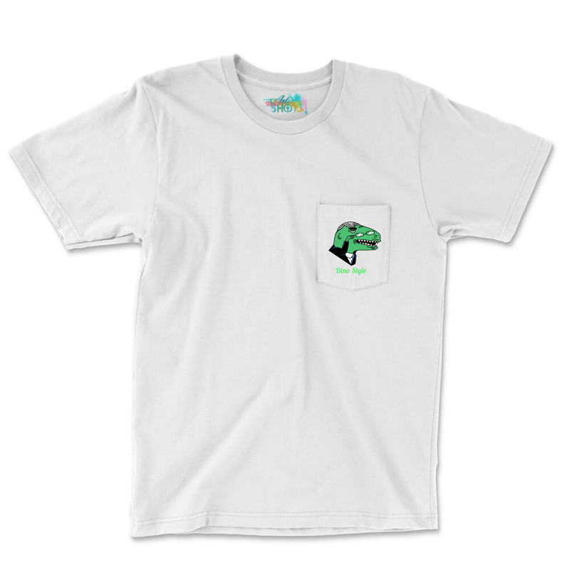 Dino Style Humor Pocket T-shirt | Artistshot