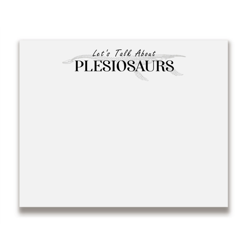 Plesiosaurs Paleontology Lover Vintage Metal Print Horizontal | Artistshot