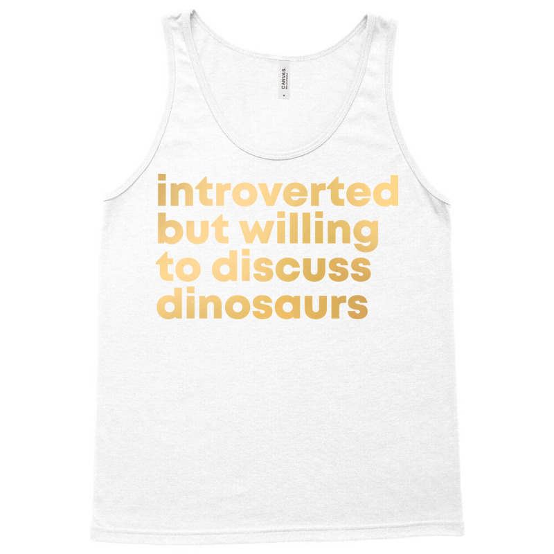 Dinosaur Cool Tank Top | Artistshot