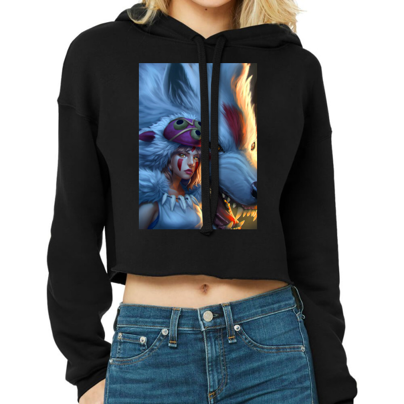 Beauty Plus Beast Cropped Hoodie by Mulyo Bagyo | Artistshot