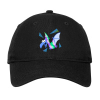 Flying Dinosaur Humor Adjustable Cap | Artistshot