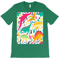 Bright Dinosaurs Hippie T-shirt | Artistshot