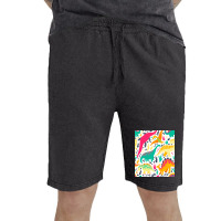 Bright Dinosaurs Hippie Vintage Short | Artistshot