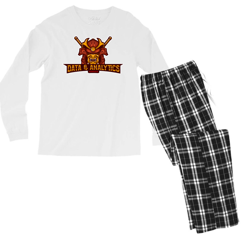 Data Analytics Manager Samurai Gift Men's Long Sleeve Pajama Set by irildarnen | Artistshot