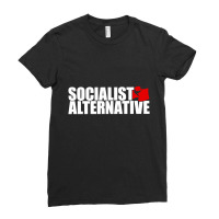 Socialist Alternative - Pittsburgh Ladies Fitted T-shirt | Artistshot