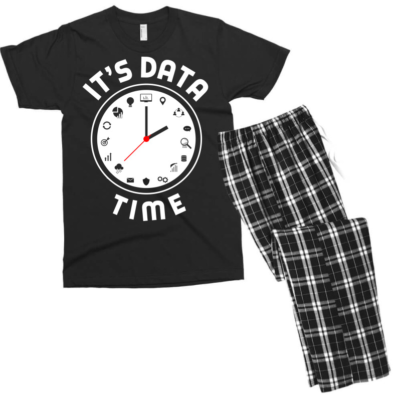 Data Engineering Data Analytics Its Data Time Data Men's T-shirt Pajama Set by valarydedcjn | Artistshot