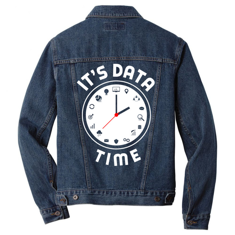 Data Engineering Data Analytics Its Data Time Data Men Denim Jacket by valarydedcjn | Artistshot