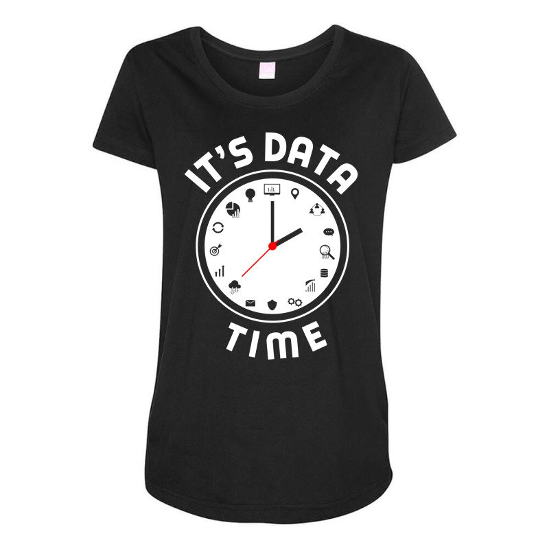 Data Engineering Data Analytics Its Data Time Data Maternity Scoop Neck T-shirt by valarydedcjn | Artistshot