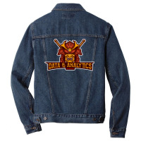 Data Analytics Manager Samurai Humor Men Denim Jacket | Artistshot