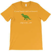 Trex Clap Your Handsoops Dark Tshirt Boy T-shirt | Artistshot