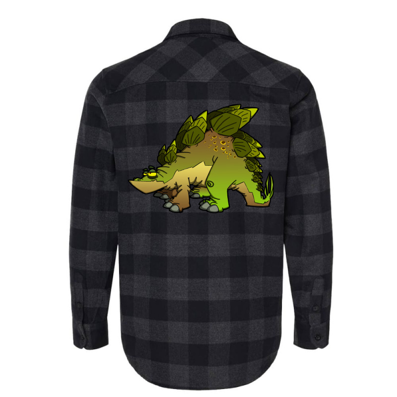 Stegosaurus Quote Flannel Shirt | Artistshot