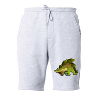 Stegosaurus Quote Fleece Short | Artistshot