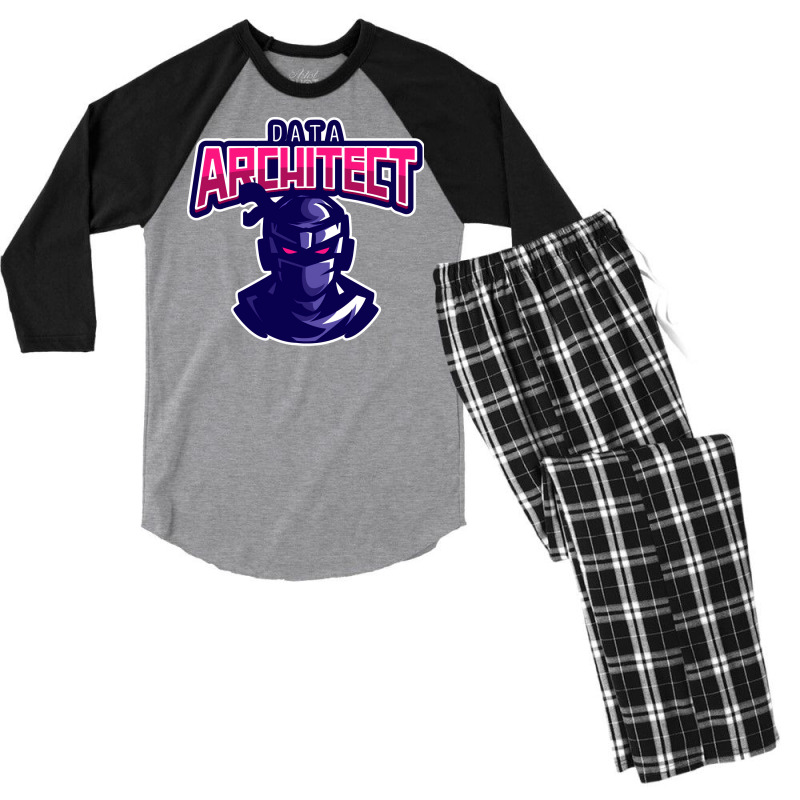 Ninja Data Architect Tumblr Men's 3/4 Sleeve Pajama Set | Artistshot