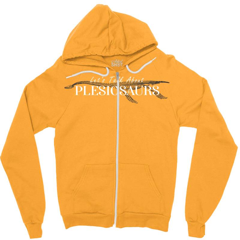 Plesiosaurs Paleontology Lover Funny Zipper Hoodie | Artistshot