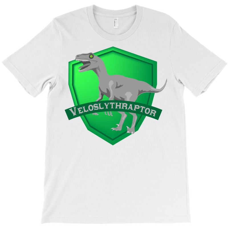 Mesozogwarts Veloslythraptor Green T-shirt | Artistshot