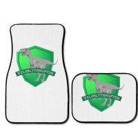 Mesozogwarts Veloslythraptor Green Full Set Car Mats | Artistshot