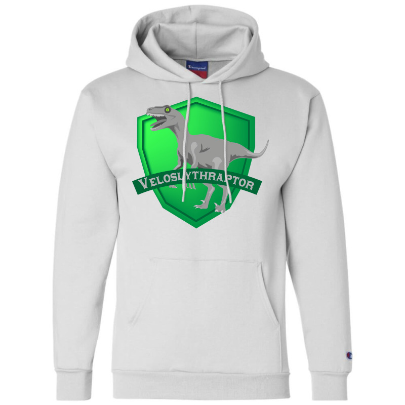 Mesozogwarts Veloslythraptor Green Champion Hoodie | Artistshot