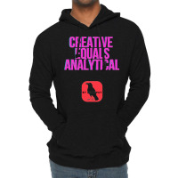 Creative Equals Analytical Cool Lightweight Hoodie | Artistshot