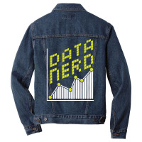 Data Analytics Data Nerd Engineering For A Data Sc Men Denim Jacket | Artistshot